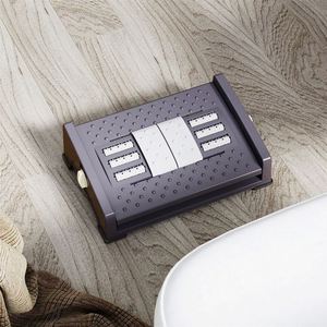 Reposapiés Ergonómico de PP para Debajo del Escritorio con Rodillos de Masaje, Alivia el Dolor, para Hogar, Oficina y Auto - Product Image 3