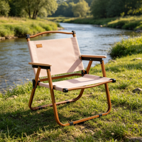 Chaise de camping pliable moderne et légère avec structure robuste pour le camping en plein air, les pique-niques, la plage et les parcs