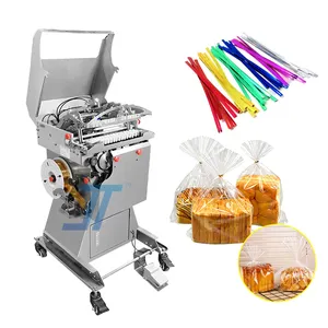 Полуавтоматическая ручная машина для скручивания еды, машина для скручивания печенья, тостов, хлеба, пакетиков, упаковочная машина для скручивания