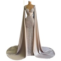 S0760G Nouvelle Robe de Mariée Longue et Élégante pour Femme, Coupe Slim, Haut de Gamme, Tendance 2026