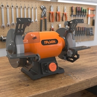 Affûteur de table léger pour ciseaux et lames, usage domestique et garage, mini-meuleuse multifonctionnelle