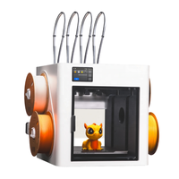 Snapmaker U1 Automatique 270X270X270 Technologie de moulage FDM Haute précision avec connectivité USB Prend en charge le matériau PLA