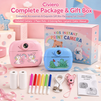 Kamera Instan Mini OEM untuk Anak, Printer Foto Lucu, Kamera Anak dengan Permainan, Perekam, Hadiah untuk Anak, Portabel, Buatan Khusus