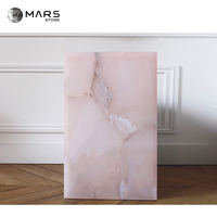 Chine Personnalisé Luxe Rose Onyx Plinthe Marbre Meubles Table Basse En Marbre Pour Salon Décor Marbre Plinthe