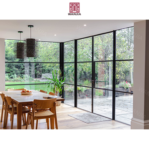 <span class=keywords><strong>ประตู</strong></span>เหล็กดีไซน์กระจกแบบฝรั่<span class=keywords><strong>ง</strong></span>เศสสำหรับบ้าน  ผลิตจากโรง<span class=keywords><strong>ง</strong></span>านโดยตรง ดีไซน์ทันสมัย - Product Image 4