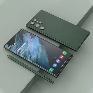 Smartphone haut de gamme A+ New <span class=keywords><strong>S22</strong></span> Ultra 6,8 pouces <span class=keywords><strong>5G</strong></span> double <span class=keywords><strong>SIM</strong></span>, qualité originale, batterie longue durée 5000 mAh, débloqué, téléphones portables d'occasion - Product Image 5