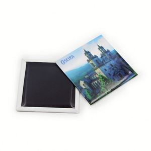 Custom Size Refrigerator Customized Natural Scenery Pictures Souvenir Gift Tin <b>Fridge</b> Magnet - Product Image 3