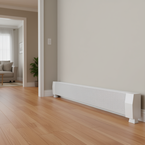 Cache-plinthe chauffante électrique robuste en acier de 1,8 m pour usage domestique, installation facile - Product Image 2