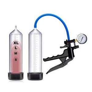 Pompe à pénis manuelle Jouets sexuels pour hommes Masturbateur Penis Extender Penile Vacuum Pump Pistol Grip Handle Penis Enlargissement Enhancer % - Product Image 3