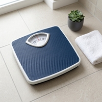 Balances de salle de bain antidérapantes de 130kg à commande mécanique avec support OEM personnalisé