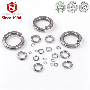 High Quality 304 Stainless Steel Spring Lock Washer Anti Loosening Elastic Split Washer M2-M36 In Stock - Product Image 1
