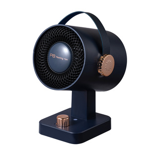 2025 Nova Chegada 600W 1000W Rápido Aquecedor De Aquecimento Com Chip De Aquecimento De Cerâmica Sete Lâmina Turbina Simples Elegante Aquecedor Portátil - Product Image 2