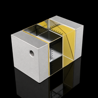 High Accuracy Machining Precision Optical Glass Cube Prism for Laser Measurement Systems Optical Instruments