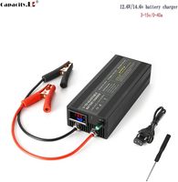 Chargeur de batterie réglable Kunavaro AC 100-240V 0-15V 0-40A 512W pour batteries LiFePO4, plomb-acide, AGM, GEL et lithium