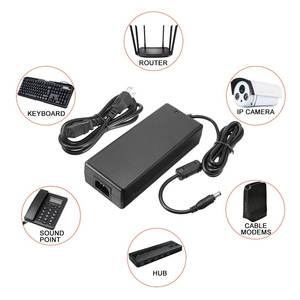 Adaptador de Corriente para Escritorio de 2 Núcleos, 60W, 20V, Entrada CA 240V, Enchufe C14 a Conector CC de 5.5x2.1mm, con Material de PC para Luz LED y Cámara - Product Image 2