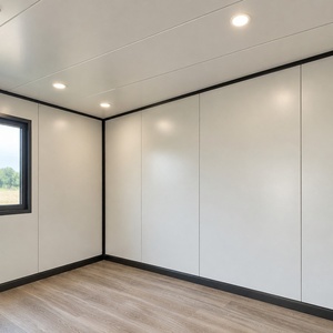 Maison conteneur moderne extensible avec espace de vie élargi, bâtiment modulaire préfabriqué pour chambres d'hôtes de jardin - Product Image 4