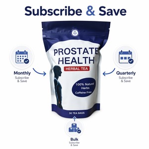 <span class=keywords><strong>Tisane</strong></span> Minweng Vitalité de la Prostate Mélange Naturel pour Hommes 100% Herbes Sans Caféine Sans Sucre Soutien Bien-être 30 Sachets de Thé - Product Image 2