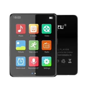 最新设计RUIZU M4视频便携式有源蓝牙音频高品质音乐音带录音机MP3音乐播放器