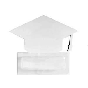 Qualisub Porta Soldi Personalizzabile in MDF a Forma di Cappello da Laureato, Porta Soldi Sublimabile, Biglietti Regalo di Natale Vuoti per Design Fai-da-te - Product Image 6