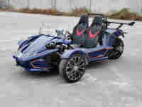 En Stock, Tricycles Motorisés T-Rex 350cc pour Adultes, 2 Places, 3 Roues, Carrosserie Ouverte, Essence, pour Passagers