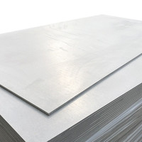 Panneau flexible de ciment de fibre de force renforcée par matériaux ignifuges de la classe A1 incombustible pour le plafond
