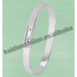 Pulseras de Plata de Ley S925 con Circonitas, Estilo Vintage de Lujo, Regalo para Fiestas, Unisex, Joyería Messikars Dinámica Chapada en Oro Rosa - Product Image 4