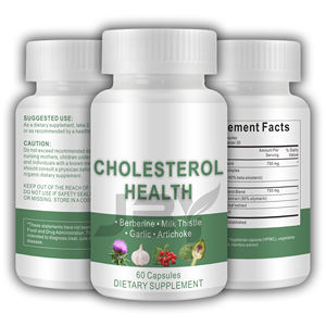 JBY OEM/ODM 프라이빗 라벨 콜레스테롤 건강 및 간 해독 캡슐 보충제 남녀용 대량 도매 - Product Image 1