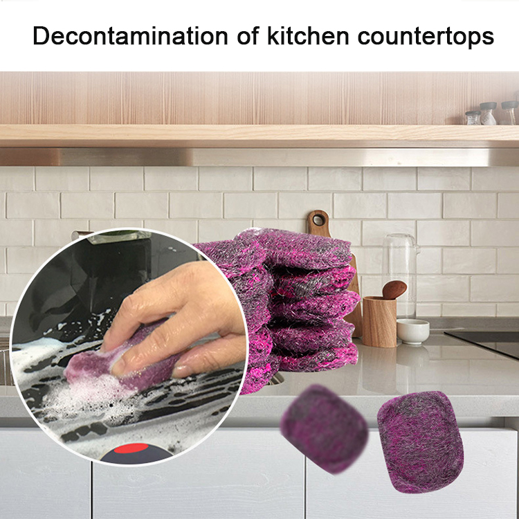 kitchen cleaning disposable 10pcs kit soap dish pad steel wool soap pads soap pads