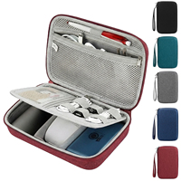 Tas Organizer Elektronik EVA Grosir, Hard Case Portabel, Tas Teknologi untuk Perjalanan, Perlengkapan Penting untuk Hadiah Teknologi