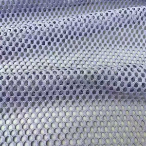 Tissu en maille aérée 100 % polyester écologique antistatique, tricot à carreaux léger et résistant aux déchirures pour canapé, voiture, sac, filles - Product Image 3