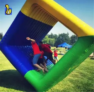 Inflatable Team Building Games Flip It Flip-it Square Rolling Sports Game For Sale