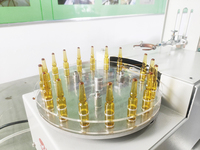 Machine de fusion et de scellage automatique de flacons en verre à 18 trous pour ampoules de 1 ml, 2 ml, 10 ml, 20 ml, pour la recherche en laboratoire universitaire