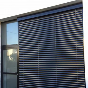 Factory Custom Electric Motorized External Venetian <strong>Blinds</strong> Outdoor Waterproof <strong>Wide</strong> Aluminum Venetian <strong>Blinds</strong> - Product Image 4