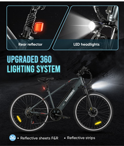Bicicleta eléctrica Velo Electrique fácil de usar para adultos, OEM, bicicleta eléctrica de montaña de 48v - Product Image 5