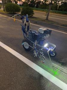 เครื่องทำเครื่องหมายเส้นจราจรแบบพ่นเย็นระบบกลไกคุณภาพสูง รุ่น SW-5B สำหรับงานขนาดเล็ก ทำเส้นจราจรอัตโนมัติ - Product Image 2