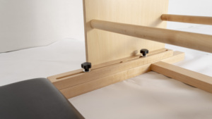 Corrector de Columna Maple Pilates Arc Barrel con Base de Madera y Color Personalizado, con Placa y Cubo de Espuma, Equipo de Pilates - Product Image 5