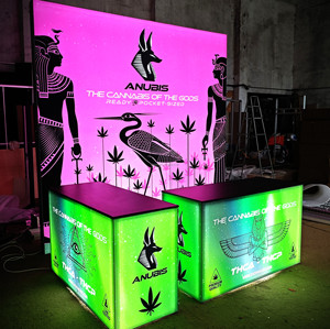 Alta calidad SEG Frameless LED Light Box Display Marco de aluminio Publicidad Stand Cabinas - Product Image 2