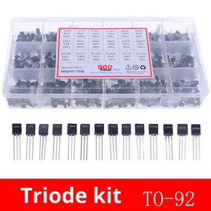 Các loại hộp 900 bóng bán dẫn PNP/NPN thường được sử dụng 18 loại chèn trực tiếp vào-92 gói ICS danh mục sản phẩm - Product Image 2