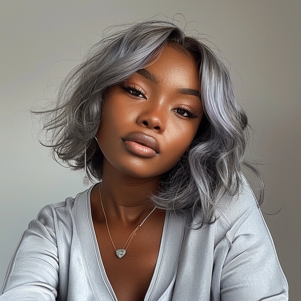 Silver grey
