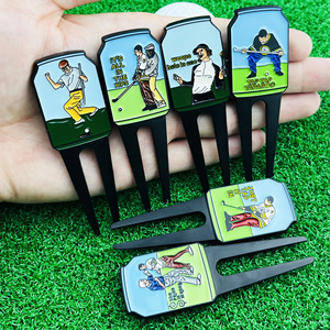 Kit de Reparación de Césped para Golf, Herramienta de Metal Esmaltado de Aleación de Zinc, Set de Regalo para Deportes al Aire Libre - Product Image 2