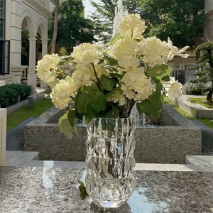 <span class=keywords><strong>Vase</strong></span> en cristal de première qualité, décoration d'intérieur de luxe, moderne, bouteille à <span class=keywords><strong>fleurs</strong></span> de haute sensibilité, améliore l'arrangement floral - Product Image 2
