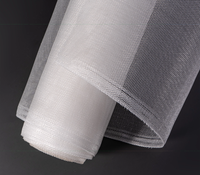 Usine directe HDPE + 5% UV Transparent 2m X 100m filet à insectes 40x25 maille pour moustiques filet en plastique Transparent 40 maille