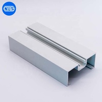 Profilés en aluminium de la série 6000 en alliage 6063 à haute résistance à la corrosion pour fenêtres et portes traditionnelles, pliage et découpe, conformes ISO, exportés de Chine