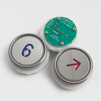 Bouton carré circulaire pour ascenseur EB410, bouton EB210 pour interrupteur, accessoires d'ascenseur, réduction pour grandes quantités
