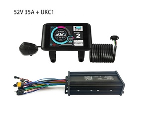 36V-52V 35A/36V-52V 45A/48V-72V 45A Bicicleta eléctrica Motor de bicicleta eléctrica de onda sinusoidal de 3 modos y controlador de velocidad con pantalla colorida UKC1 - Product Image 5