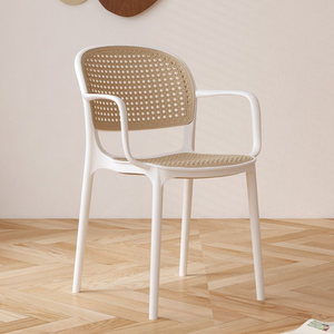 EaseNeat Silla de comedor portátil caliente Se puede apilar Jardín al aire libre Restaurante Café Taberna Interior Elegante Moderno - Product Image 3