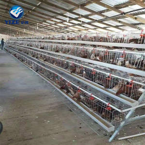 Tavuk kümesi planları ithalat kuş kafesleri tavuk döşeme kafes satılık 4 katlı 4 kapı 128 kafa set başına - Product Image 2