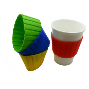 مخصصة سيليكون الأكمام واقية مخصصة سيليكون شمعة كوب زجاجة مطاطية لحماية - Product Image 4