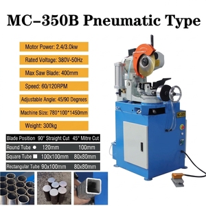 Manual Pipe <b>Saw</b> Cutting Machine Circular Cutting Machine for Metal Tube Cutting Machine - Product Image 2