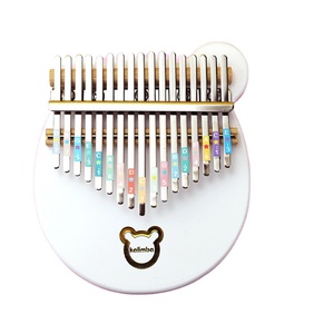 Kalimba de 17 Teclas con Pedrería de Colores, Piano de Pulgar Decorado con Cristales, Mbira <span class=keywords><strong>Sanza</strong></span> para Principiantes, Niños y Adultos, Instrumento Musical, Regalo - Product Image 4